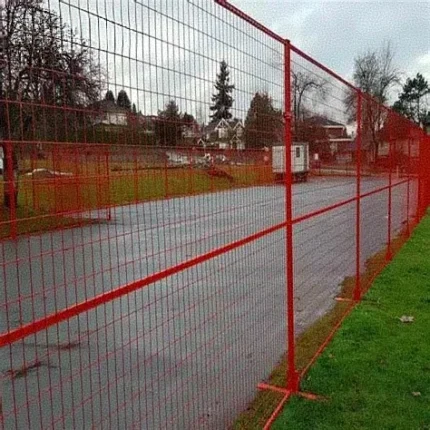 Temporary Fence (Canadian Style)