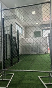 portable chain link fence